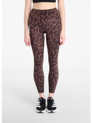 κολάν adidas optime power leopard 7/8 leggings black/ almost yellow xs