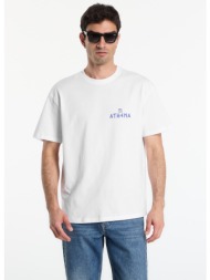 t-shirt urbanc classics athen souvenirs oversize tee white s