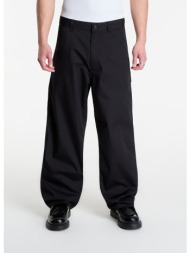 παντελόνια carhartt wip postal single knee pant black s