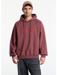 φούτερ études studio oversize hoodie dream dark red l