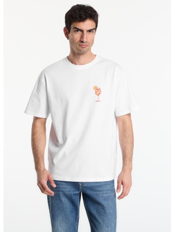 t-shirt urbanc classics orange sip oversize tee white xl