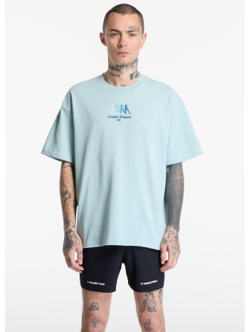 t-shirt under armour m hwt fitness expo ss blue s