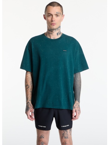 t-shirt under armour m hw os logo wash ss green s