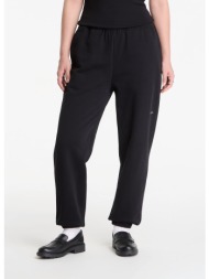 φόρμα queens women`s sweats essential sweatpants black l