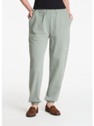 φόρμα queens women`s sweats essential sweatpants leaf xs