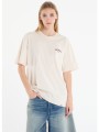 t-shirt dickies pizza tee unisex beige s