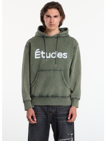 φούτερ études studio relax hoodie etudes dark green xl σε προσφορά