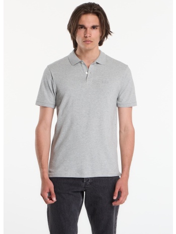 t-shirt gap f-logo pk polo grey l σε προσφορά