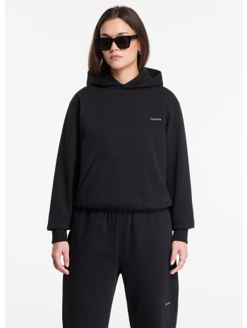 φούτερ queens women`s sweats essential hoodie black xs σε προσφορά