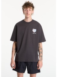 t-shirt new balance grey days coffee oversized t-shirt black cement l