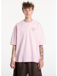 t-shirt jordan flight men`s t-shirt iced carmine/ black s