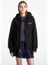 φούτερ calvin klein ls prm tery script fz hoodie black xl