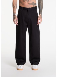 τζιν carhartt wip og single knee pant black rinsed s