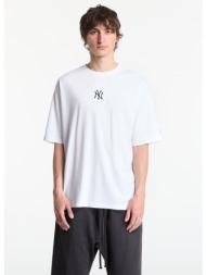 t-shirt new era mlb nos le midi os tee new york yankees unisex optic white xxl