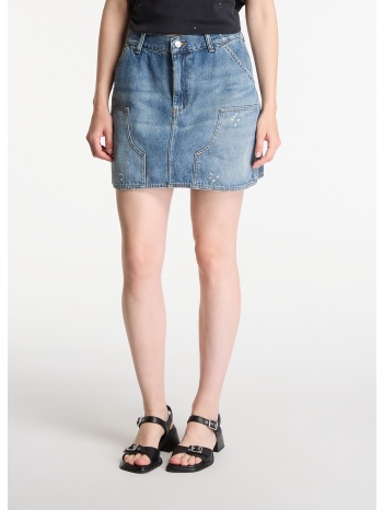 φούστα carhartt wip w` maeve double knee skirt blue xs