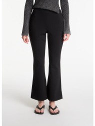 παντελόνια calvin klein jeans ponte tailored flare pant black l