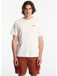 t-shirt patagonia m`s p-6 logo t-shirt undyed natural m