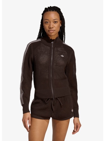 φούτερ adidas knitted crochet firebird track top aurora
