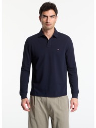 t-shirt tommy hilfiger 1985 regular ls polo tee desert sky l