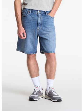 σορτς gap v-supersoft loose denim short med larch blue w33
