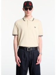 t-shirt fred perry twin tipped fred perry shirt ecru m