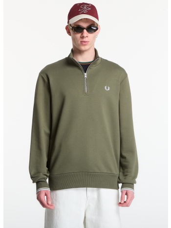 φούτερ fred perry half zip sweatshirt green xl