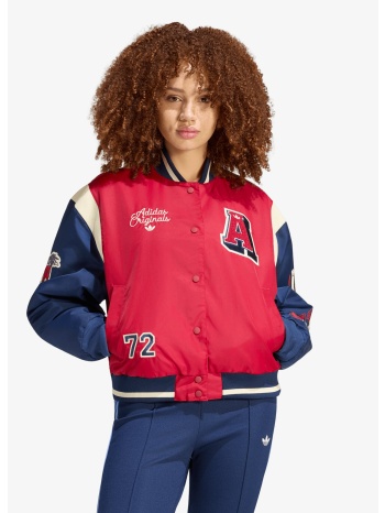 bomber adidas jkt with badges team victory red/ night
