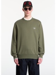 φούτερ fred perry crew neck sweatshirt green m