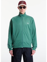 φούτερ fred perry contrast tape track jacket green l