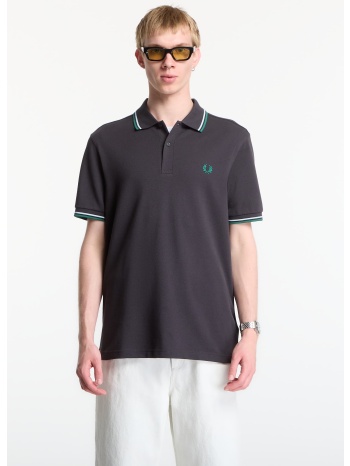 t-shirt fred perry twin tipped fred perry shirt anchor grey