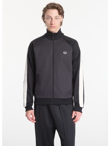 φούτερ fred perry contrast sleeve track jacket black s