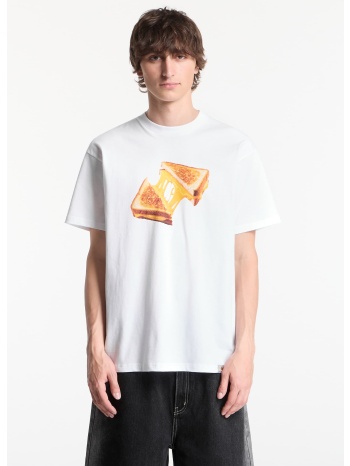 t-shirt carhartt wip s/s cheese toast t-shirt unisex white m
