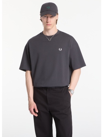 t-shirt fred perry back print lrl wreath t-shirt black s