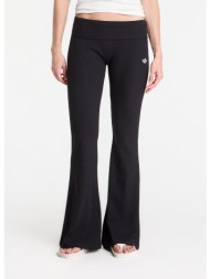 κολάν adidas essentials rib flared leggings black xl