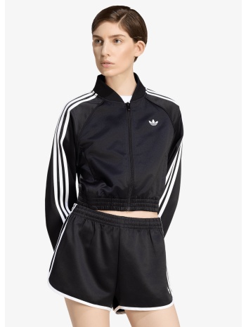 μπουφάν adidas satin sst jacket black/ white m