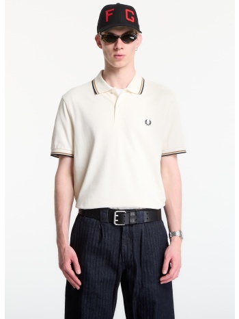 t-shirt fred perry twin tipped fred perry shirt ecru m