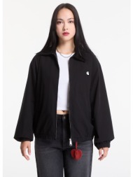 μπουφάν carhartt wip madison ripstop jacket unisex black/ wax garment dyed l