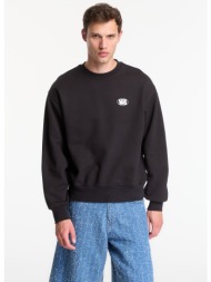 φούτερ vans oval logo crew black l