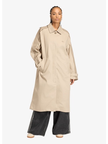 παλτό adidas mac coat khaki three/ khaki six m