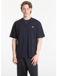 t-shirt fred perry back print fred perry t-shirt black l