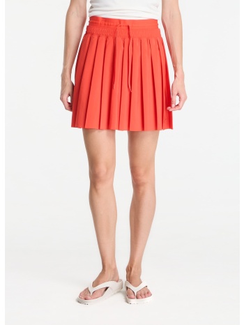 φούστα nike sportswear women`s mid-rise pleated skirt lt σε προσφορά