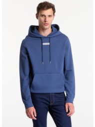 φούτερ calvin klein ls 350terry eu sp graphic hoodie dark denim xl