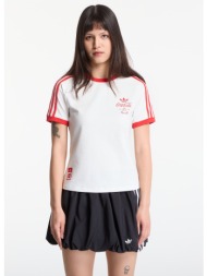 t-shirt adidas x coca cola 3 stripes tee core white xl