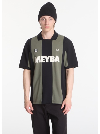 t-shirt fred perry meyba cut and sew polo shirt green xl