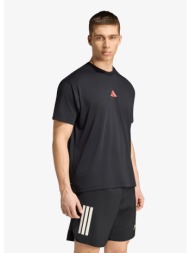 t-shirt adidas running state of mind graphic t-shirt unisex black/ pure turbo l