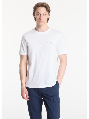 t-shirt tommy hilfiger nautical back photo regular tee σε προσφορά