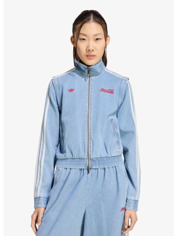 μπουφάν adidas x coca cola firebird reg denim track top σε προσφορά