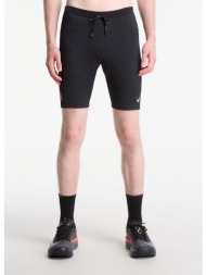 κολάν nike aeroswift men`s dri-fit adv brief-lined 1/2-length running tights black/ dk smoke grey/ b