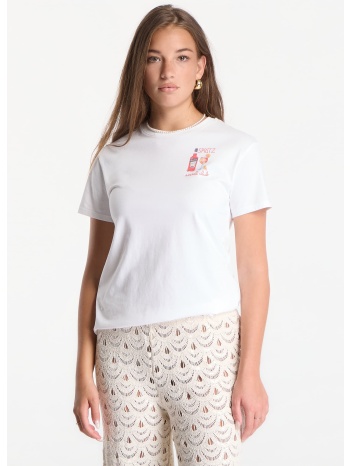 t-shirt mc2 saint barth emilie t-shirt social spritz l σε προσφορά