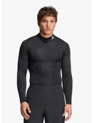 t-shirt adidas techfit compression training mock neck long sleeve t-shirt black l